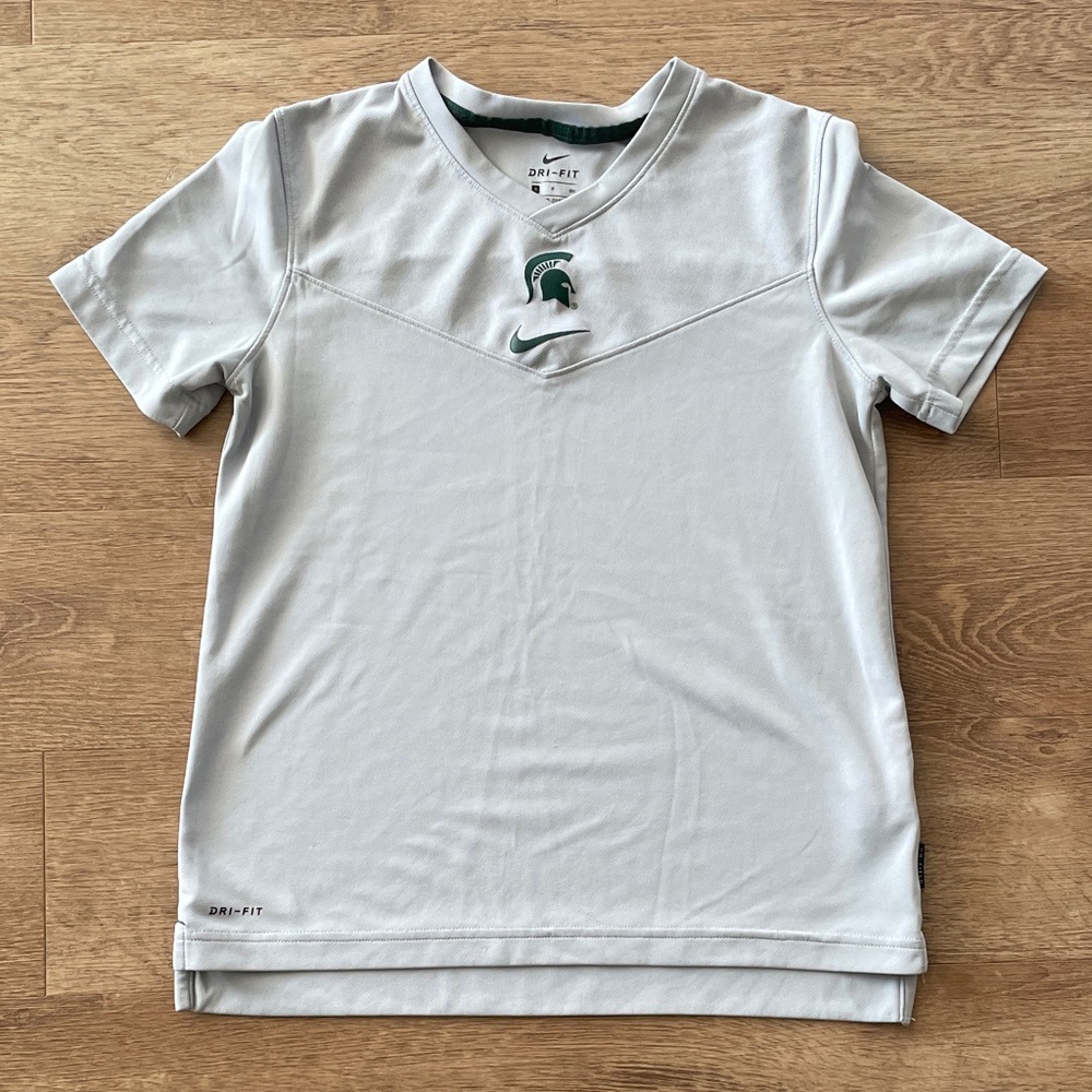 Nike Michigan State Women’s Football Jersey Top